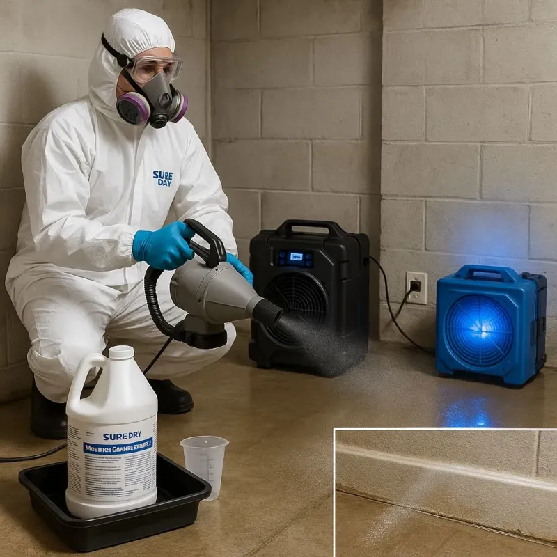 Sanitization and Odor Removal process in Hughes Springs, TX