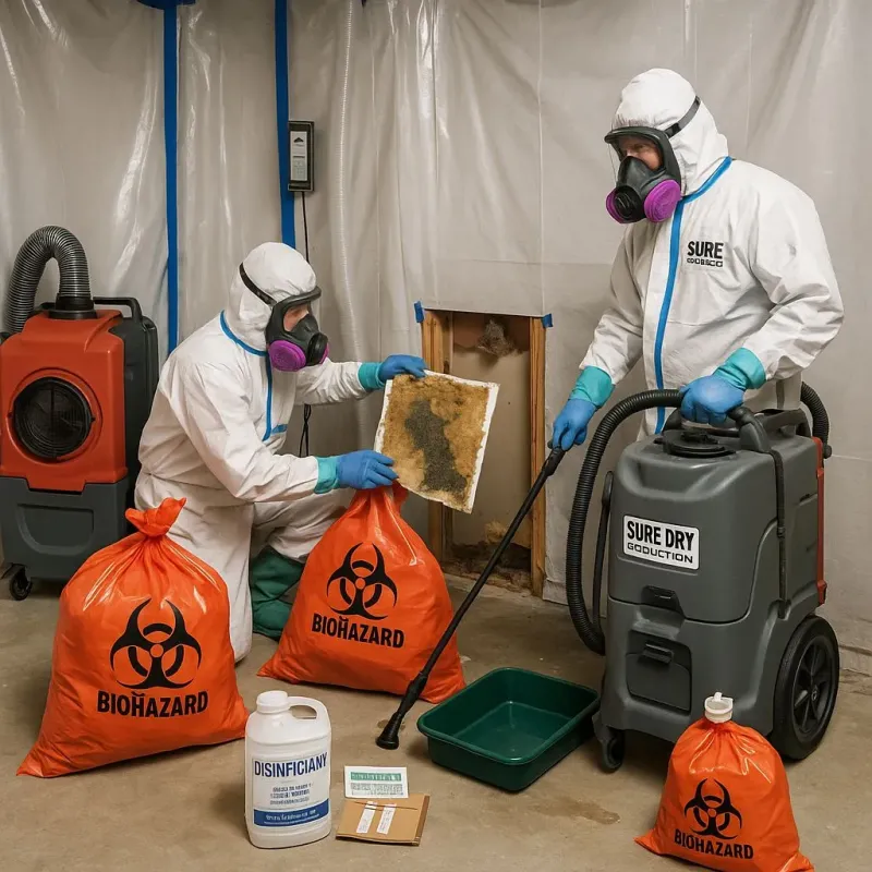 Contaminated Water Handling Protocols process in Hughes Springs, TX